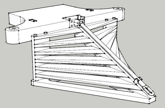 Cowcatcher horizontal stave 2