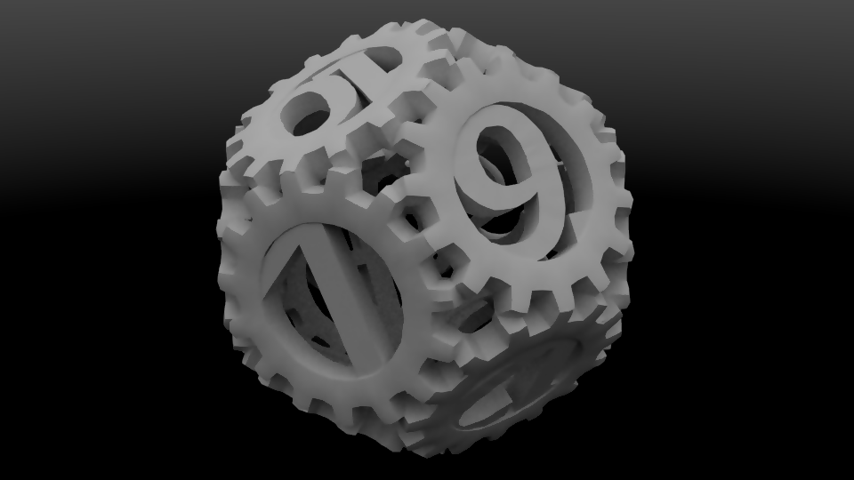 Gear Die select from 4 to 20 faces