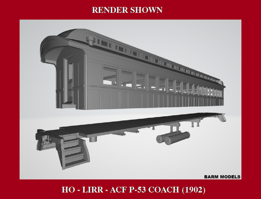 HO - LIRR ACF P-53 Coach (1902)