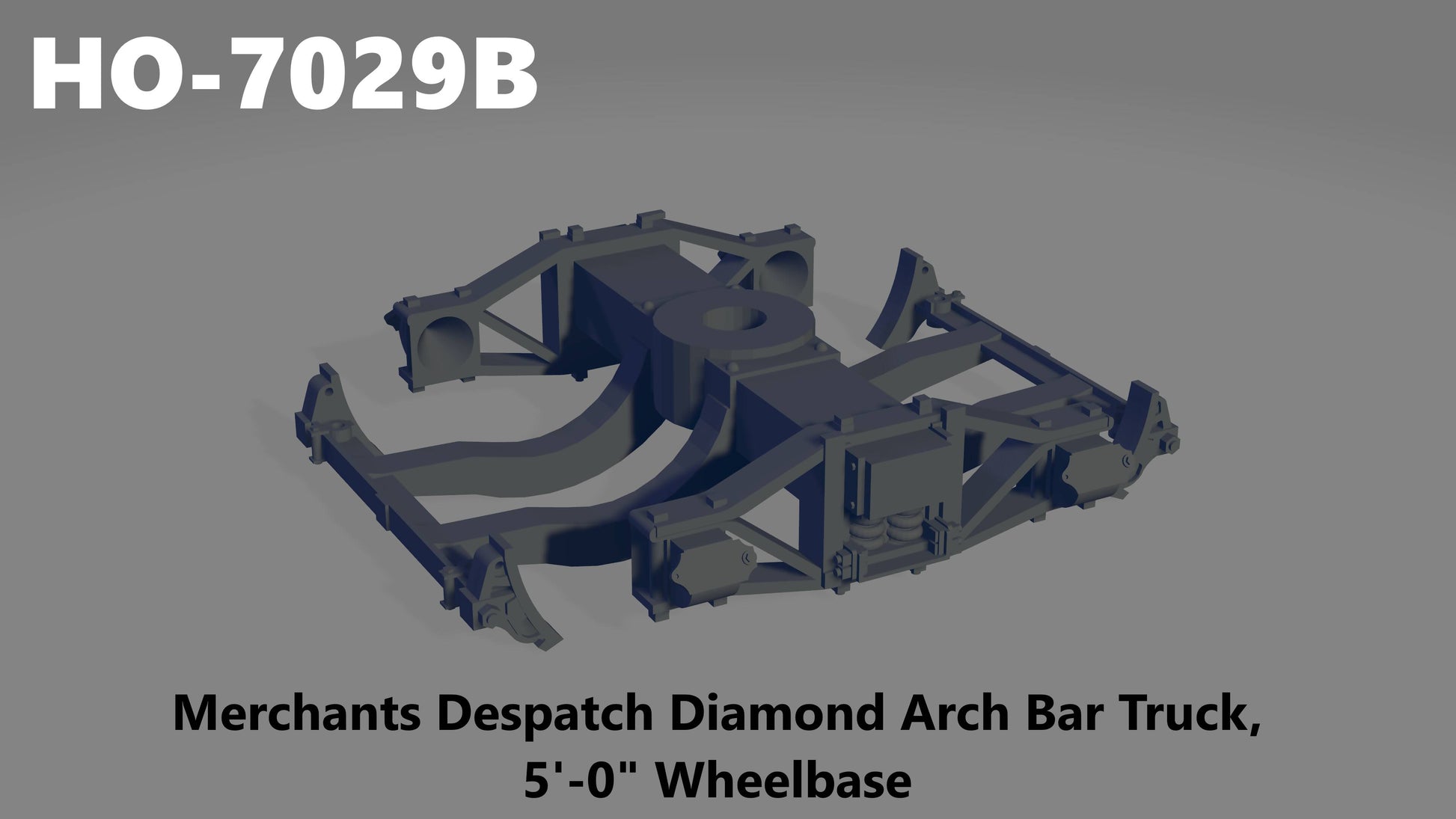 Merchants Despatch Diamond Arch Bar Truck – 3Dp Train