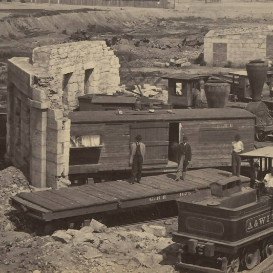 Georgia Railroad Civil War Era Freight Cars Decal Set HO Scale