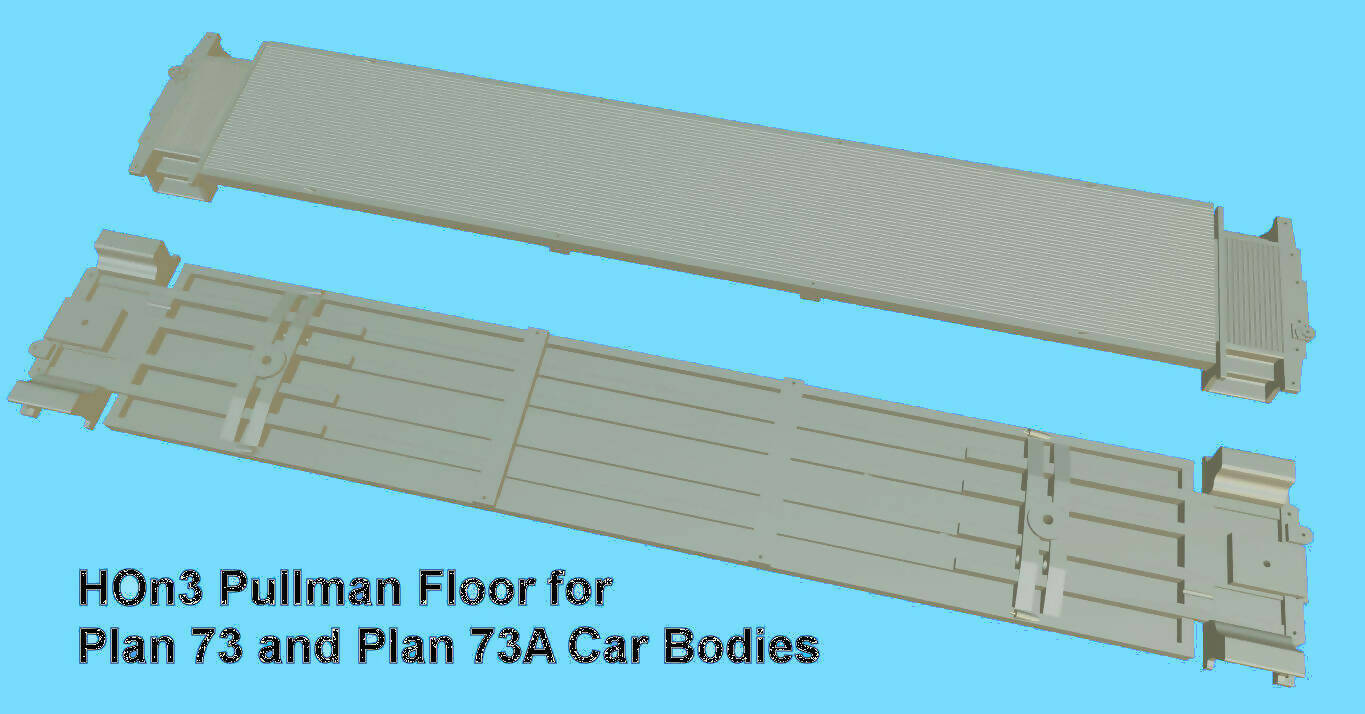40' Floor for Plan 73 and Plan 73A Pullman Car bodies